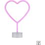 Paul Neuhaus NEON-HERZ 85028-87 Stena svietidlo 1x1W/LED multikolor 1lm ip20