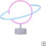 Paul Neuhaus NEON-SATURN 85029-70 Stolná lampa 1x1W/LED ip20