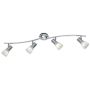 Trio LEVISTO 871010407 Bodové svetlo 4x40w/e14 3000k 400lm ip20