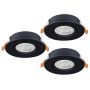Eglo BARRANCO 902265 Vstavané downlight svetlo 3x4.5W/LED 2700K, 4000K, 6500K 3X450lm ip20
