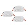Eglo BARRANCO GU10 902225 Vstavané downlight svetlo 3x5W/GU10 ip20
