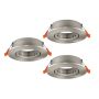 Eglo BARRANCO GU10 902232 Vstavané downlight svetlo 3x5W/GU10 ip20