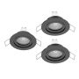 Eglo BARRANCO GU10 902251 Vstavané downlight svetlo 3x4.5W/GU10 ip44