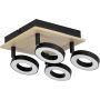 Eglo RIELVES 901205 Bodové svetlo 4x4.2w/led 3000k ip20 2000lm