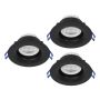 Eglo SALABATE 902274 Vstavané downlight svetlo 3x5W/LED 2700K, 4000K, 6500K 3X540lm ip65