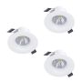 Eglo SALICETO 902277 Vstavané downlight svetlo 3x4.8W/LED 2700K 3X450lm ip20