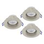 Eglo SALABATE 902276 Vstavané downlight svetlo 3x5W/LED 2700K, 4000K, 6500K 3X540lm ip65