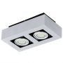 Eglo LOKE 1 LED 91353 Natáčané downlight svetlo 2x3W/GU10