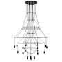 King Home FLUSSO 91909 Závesná lampa 20x3W/G9 2700K 4800LMLM IP20