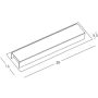 Zambelis 48V LIGHTING SYSTEM E397 Montážny prvok IP65