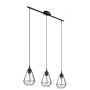 Eglo TARBES 94189 Závesná lampa 3x60W/E27