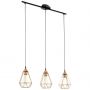 Eglo TARBES 94195 Závesná lampa 3x60W/E27