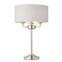 Endon HIGHCLERE 94391 Stolná lampa 3x18W/E14 IP20
