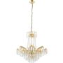Endon ADAGIO 96819-GO Závesná lampa 9x40W/E14 IP20