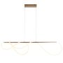 Endon ATTALEA 97629 Závesná lampa 1x43.7W/LED 3000K 4000LM IP20