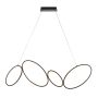 Endon OVALS 97628 Závesná lampa 4x10.75W/LED 3000K 1950LM IP20