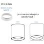 Maxlight TUB RING/WH RC0155/C0156 WHITE Vstavané downlight svetlo ip20