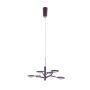 Italux KRESYDA AD16014-6B DARK COFFEE Závesná lampa 6x3,6W/LED IP20