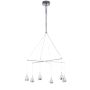 Italux TELESTO AD16024-6A CH Závesná lampa 6x5W/LED IP20