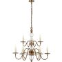 Endon TILBURG CA20P9B Žiarovka 9x40W/E14