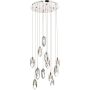 Dar Lighting CRYSTAL CRY1250 Závesná lampa 12x2W/G4/LED