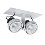 Italux PATRIZIO GL7118-2/2X12W 3000K WH+BL Bodové svetlo 2x12W/LED 1770LM IP20