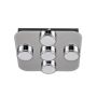 Italux MARCEL HD-4011N-05-9051D CH Stropné svietidlo 5x5W/LED