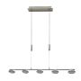 Italux MARLEY HD-352ML-05-9051B CH Závesná lampa 5x5W/LED