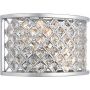 Endon HUDSON HUDSON-2WBCH Stena svietidlo 2x60W/E14 IP20