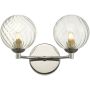 Dar Lighting IZZY IZZ0950-03 Stena svietidlo 2x40W/G9