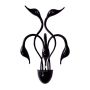 Italux SWAN MB8098-5A BLACK Stena svietidlo 5x20W/G4 IP20