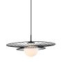 Italux ALISON MDM-4001/1 BK Závesná lampa 1x40W/E27 IP20
