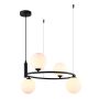Italux AMILY MDM-3974/4 BK Závesná lampa 4x25W/G9 IP20