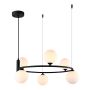 Italux AMILY MDM-3974/6 BK Závesná lampa 6x25W/G9 IP20