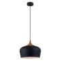 Italux BRITTA MDM-2681/1L BK Závesná lampa 1x60W/E27 IP20