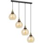Italux CARDENA MDM-4330-4-GD+AMB Závesná lampa 4x40W/E27 IP20