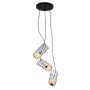 Italux COCO MDM-3941/3 BK Závesná lampa 3x25W/G9 IP20