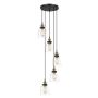 Italux FRANCIS MDM-2563/5 GD+CL Závesná lampa 5x40W/E27