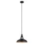 Italux FREYA MDM-2315/1 M BK+GD Závesná lampa 1x40W/E27 IP20