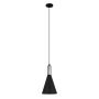 Italux KHALEO MDM-3030/1 BK+CR Závesná lampa 1x60W/E27