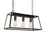 Italux LAVERNO MD-102621-3-B Závesná lampa 3x60W/E27