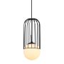 Italux MATTY MDM-3939/1 BK Závesná lampa 1x40W/E27 IP20