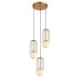 Italux MATTY MDM-3939/3 GD Závesná lampa 3x40W/E27 IP20