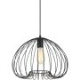 Italux MEDDI MDM-4583-1-BK Závesná lampa 1x40W/E27 IP20