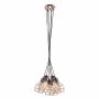 Italux PERIFO MDM-2272/6 BK+COP Závesná lampa 6x60W/E27 IP20