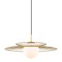 Italux SARAH MDM-4000/1 GD Závesná lampa 1x40W/E27 IP20
