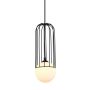 Italux SIMON MDM-3938/1 BK Závesná lampa 1x25W/G9 IP20