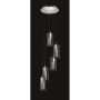 Italux VERIZON MD109003-5B Závesná lampa 5x35W/GU4/MR11