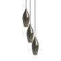 Zuma Line CHAMPAGNE MD2101A-3S Závesná lampa 3x40W/E14