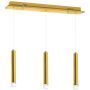 Milagro GOLDIE ML5714 Závesná lampa 3x15W/LED 4000K 1050LM IP20